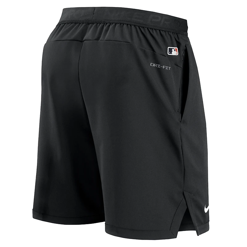 Short Nike San Francisco Giants Authentic Collection Flex Vent Max Performance pour homme - Noir