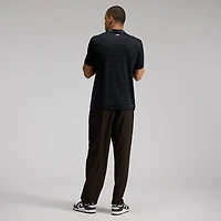 Men's Nike Black San Francisco Giants Authentic Collection Striped Victory Dri-FIT Polo