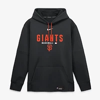 Sweat à capuche Nike Therma-FIT Authentic Collection des Giants de San Francisco, noir, pour homme