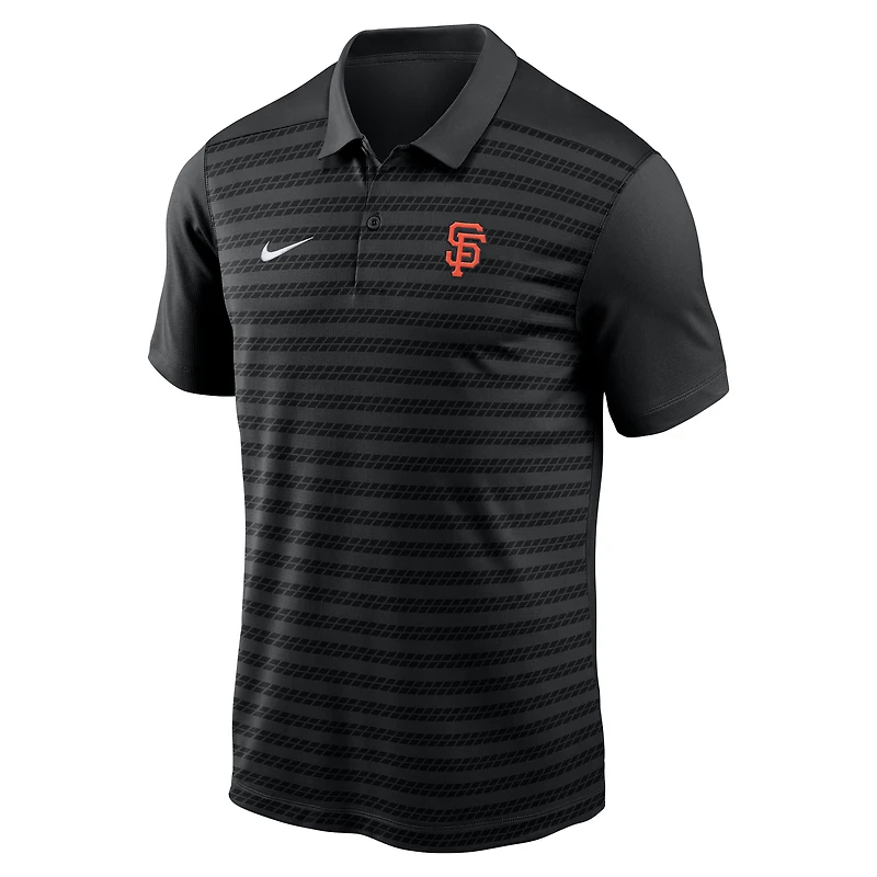 Polo Nike Victory Dri-FIT noir pour homme des Giants de San Francisco Authentic Collection