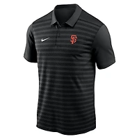 Polo Nike Victory Dri-FIT noir pour homme des Giants de San Francisco Authentic Collection