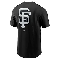 Men's Nike  Black San Francisco Giants Bar Loading T-Shirt