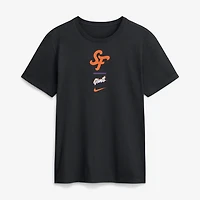 Men's Nike Black San Francisco Giants City Connect 2-Hit T-Shirt