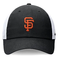 Casquette réglable Nike noire San Francisco Giants Club Trucker pour homme