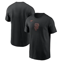 T-shirt Nike noir pour homme, color pop, des Giants de San Francisco