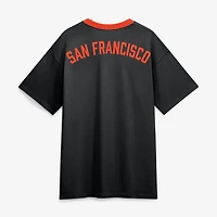 T-shirt à col rond Nike noir San Francisco Giants Cooperstown Collection pour homme