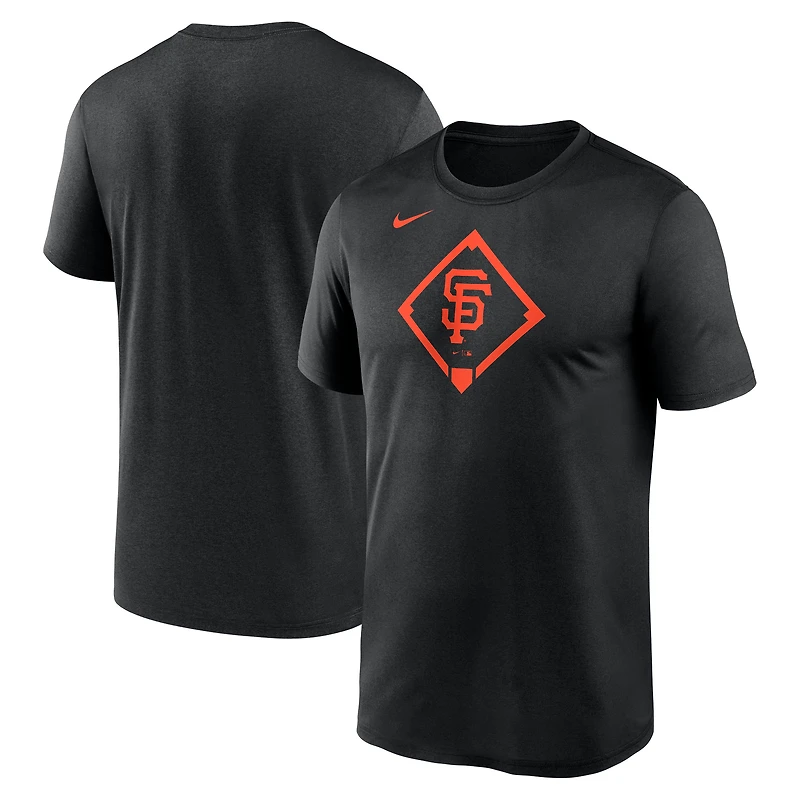 T-shirt Nike Dri-FIT Icon Legend des Giants de San Francisco pour homme, noir
