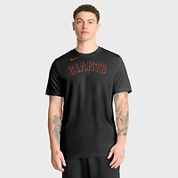 Men's Nike Black San Francisco Giants New Legend Wordmark T-Shirt