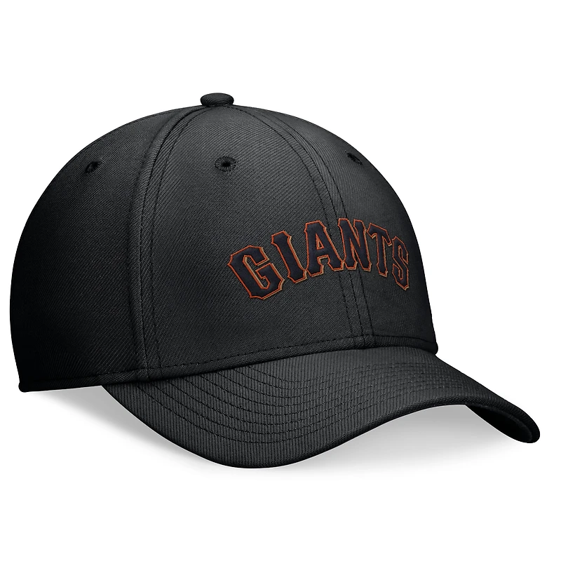 Casquette Nike Performance Flex noire pour homme des San Francisco Giants