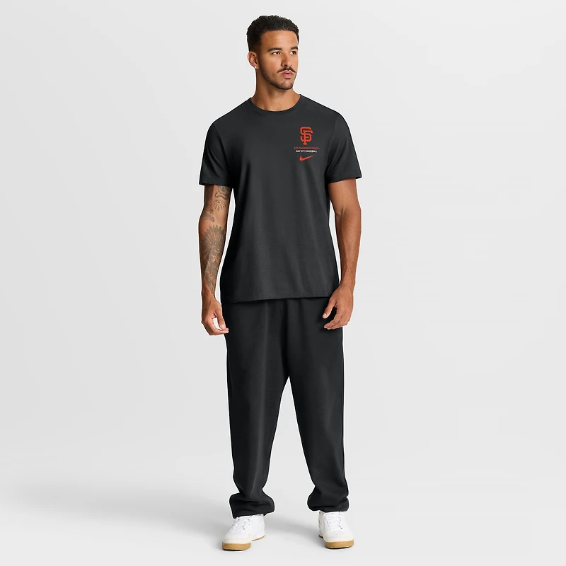 T-shirt Nike noir pour homme San Francisco Giants Primetime 2-Hit