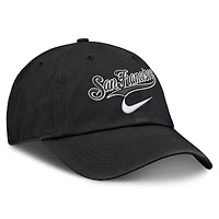 Casquette ajustable Nike noire San Francisco Giants Primetime Club pour homme