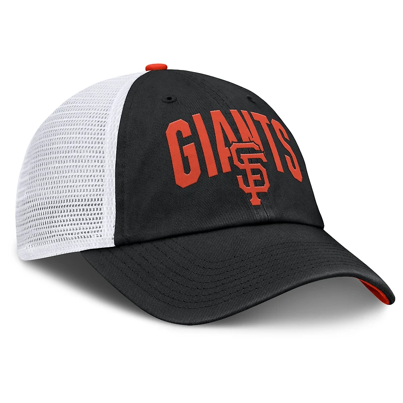 Casquette trucker ajustable Nike noire San Francisco Giants Primetime Club pour homme