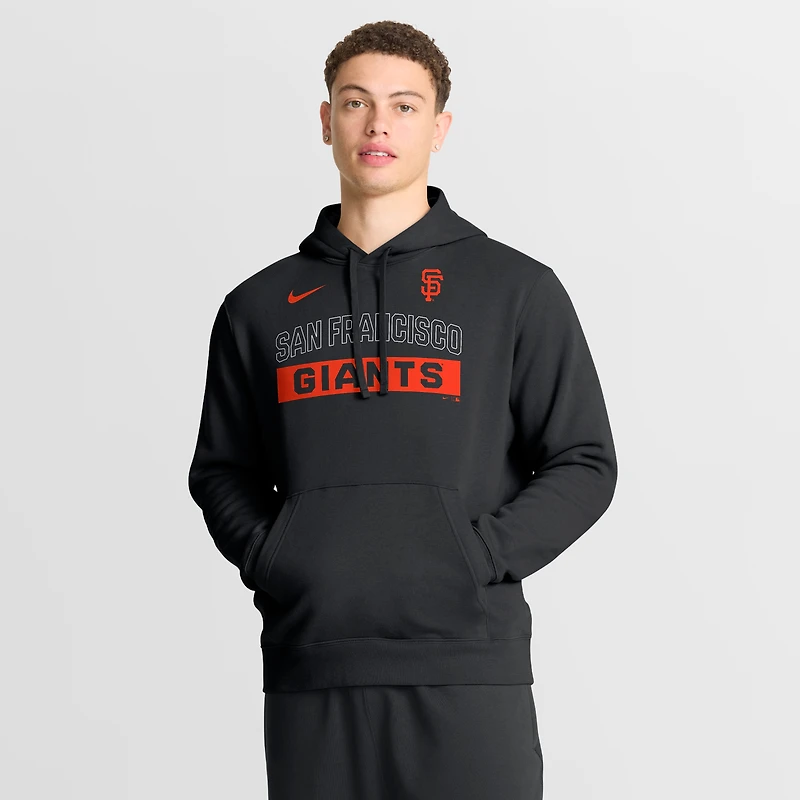 Men's Nike Black San Francisco Giants Primetime Club Hoodie