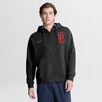 Men's Nike Black San Francisco Giants Primetime Lockup Full-Zip Hoodie