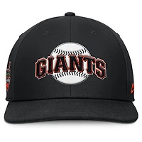 Casquette Snapback Nike Pro Performance San Francisco Giants noire pour homme