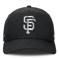 Casquette ajustable Nike noire San Francisco Giants Rise Dri-FIT pour homme