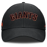 Casquette ajustable Nike noire San Francisco Giants Rise Gaberdine pour homme