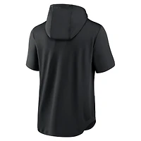 Men's Nike Black San Francisco Giants Springer Short Sleeve Team Pullover Hoodie
