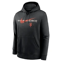 Sweat à capuche Nike San Francisco Giants Swoosh NeighborHOOD noir pour homme