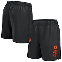 Short Nike Victory Dri-FIT tissé noir pour homme des Giants de San Francisco