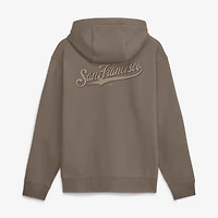 Men's Nike  Brown San Francisco Giants Fashion Club Pullover Hoodie