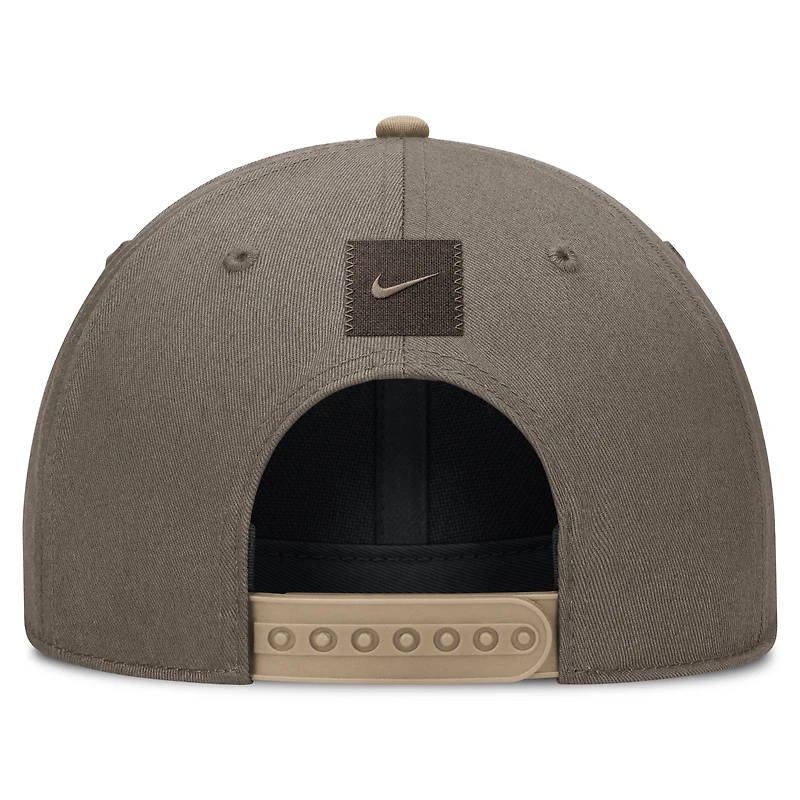 Casquette ajustable Nike marron San Francisco Giants Statement Rise pour homme