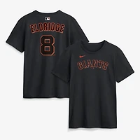 Men's Nike Bryce Eldridge Black San Francisco Giants Home Name & Number T-Shirt