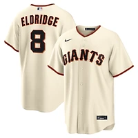 Men's Nike Bryce Eldridge Cream San Francisco Giants Home Replica Jersey