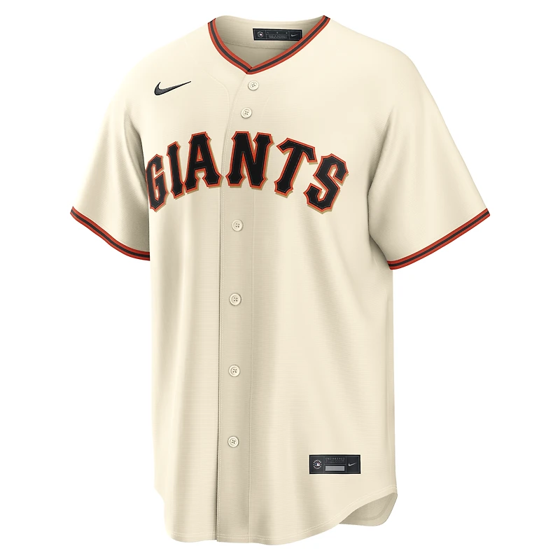 Maillot réplique domicile Nike Bryce Eldridge crème des Giants de San Francisco pour homme