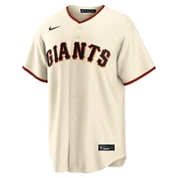 Maillot réplique domicile Nike Bryce Eldridge crème des Giants de San Francisco pour homme