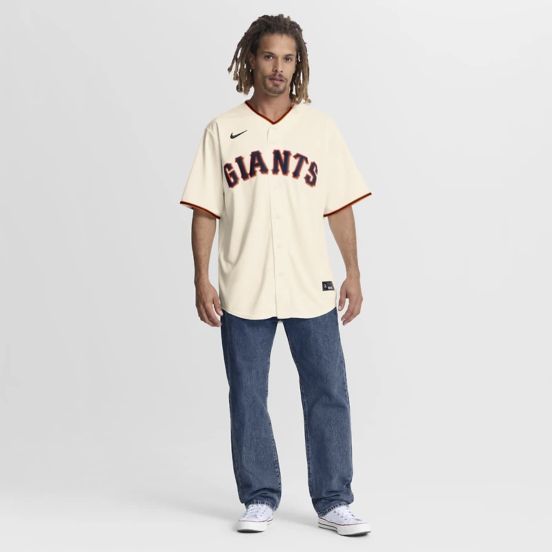 Maillot réplique domicile Nike Bryce Eldridge crème des Giants de San Francisco pour homme