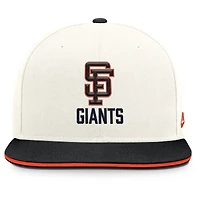 Casquette Nike Pro Dri-FIT Cooperstown pour homme, crème/noire, San Francisco Giants