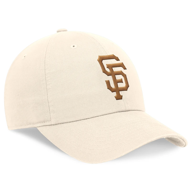Casquette ajustable Nike Dunk Club crème pour homme, San Francisco Giants