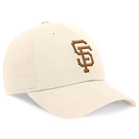 Casquette ajustable Nike Dunk Club crème pour homme, San Francisco Giants