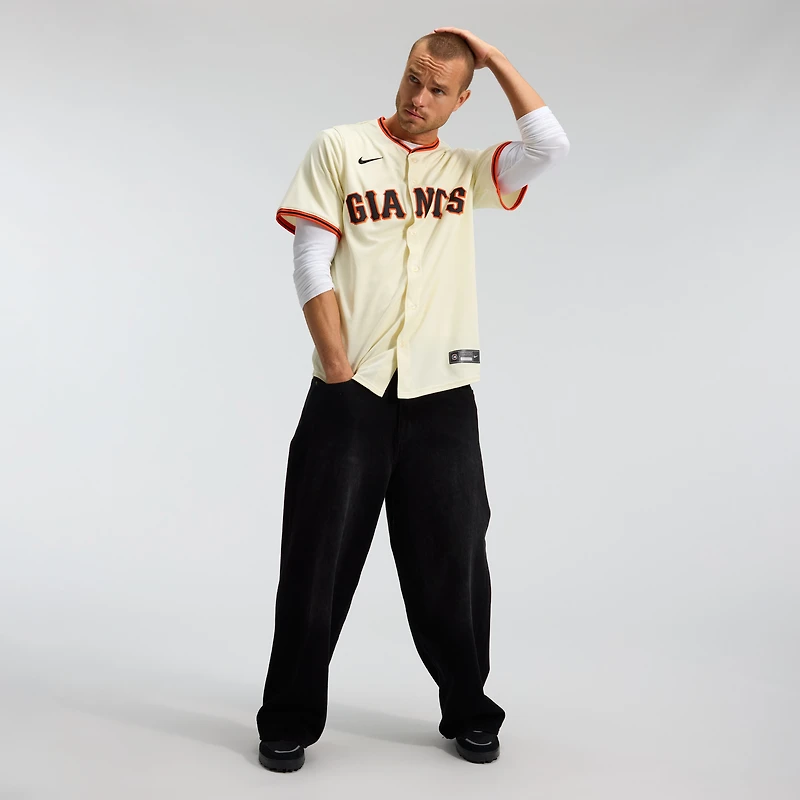 Men's Nike Cream San Francisco Giants Home Limited Jersey