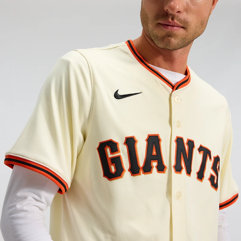Men's Nike Cream San Francisco Giants Home Limited Jersey