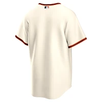 Maillot Nike crème pour homme, réplique de l'équipe domicile des Giants San Francisco