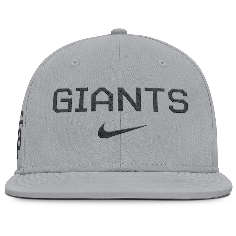 Casquette ajustée Nike True Performance grise des Giants de San Francisco pour homme