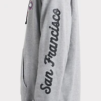 Sweat à capuche Nike City Connect Club 2025 pour homme, couleur charbon chiné, des Giants de San Francisco