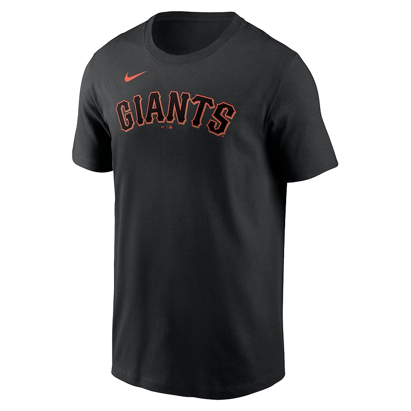 Men's Nike Jung Hoo Lee Black San Francisco Giants  Fuse Name & Number T-Shirt