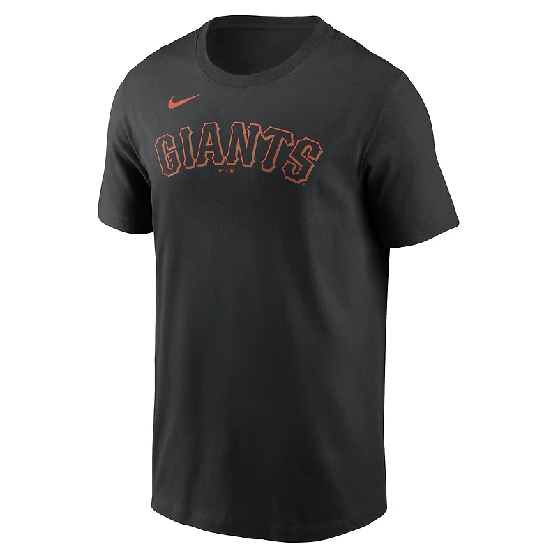 Men's Nike Jung Hoo Lee Black San Francisco Giants Name & Number T-Shirt