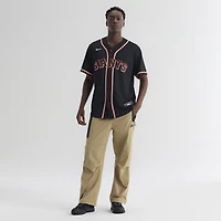 Men's Nike Jung Hoo Lee San Francisco Giants Fashion Replica Black Out Jersey