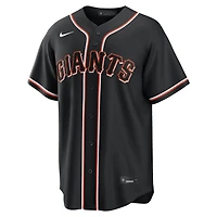 Maillot Nike Jung Hoo Lee des Giants de San Francisco, réplique mode noire pour homme
