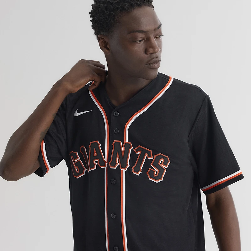 Maillot Nike Jung Hoo Lee des Giants de San Francisco, réplique mode noire pour homme