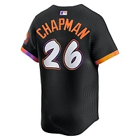 Men's Nike Matt Chapman Anthracite San Francisco Giants 2025 City Connect Limited Jersey