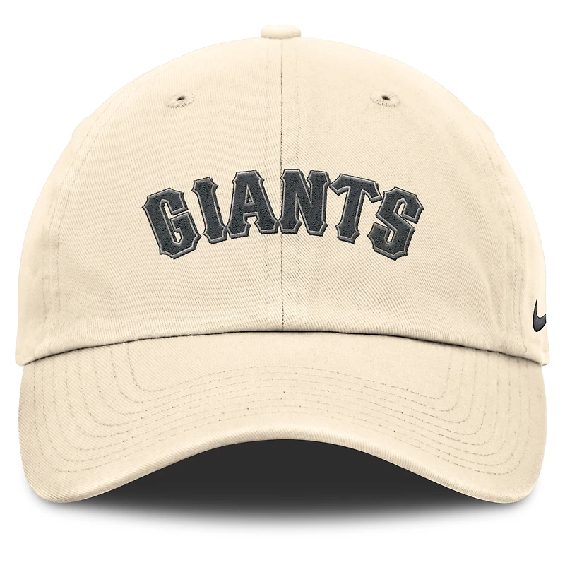 Casquette ajustable Nike Natural San Francisco Giants Camo Pack Club pour homme