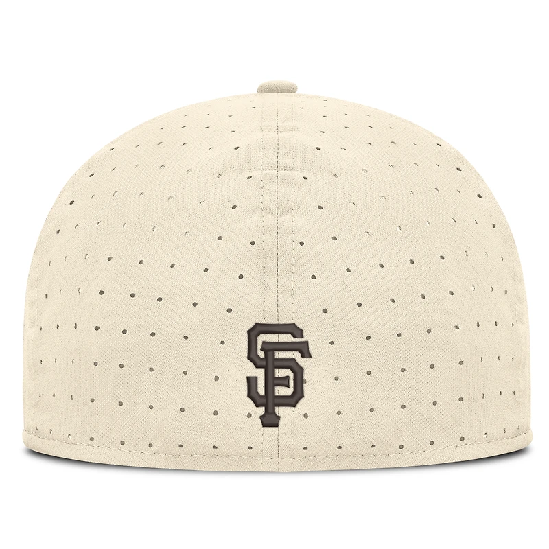 Casquette ajustée Nike True Dri-FIT AeroBill naturelle pour homme, San Francisco Giants