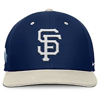 Men's Nike Navy/Cream San Francisco Giants Pro Performance Snapback Hat