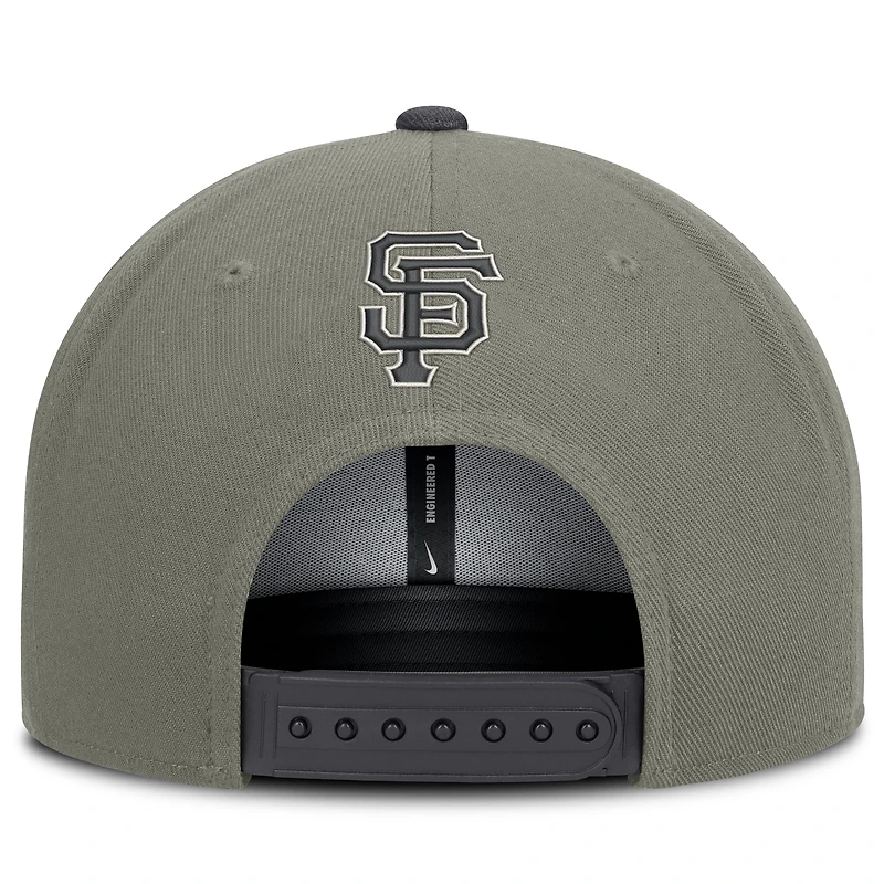 Men's Nike Olive San Francisco Giants Pro Dri-FIT Snapback Hat