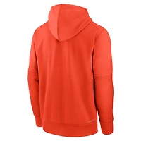 Men's Nike Orange San Francisco Giants Authentic Collection Practice Performance Pullover Hoodie
